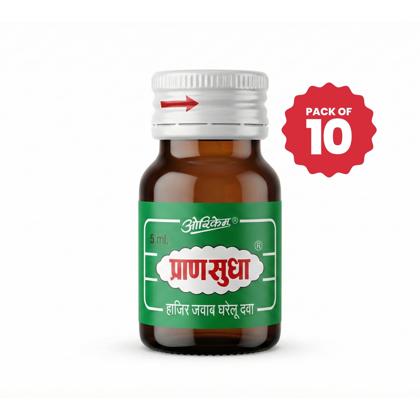 Pransudha 5ml - Pack of 10
